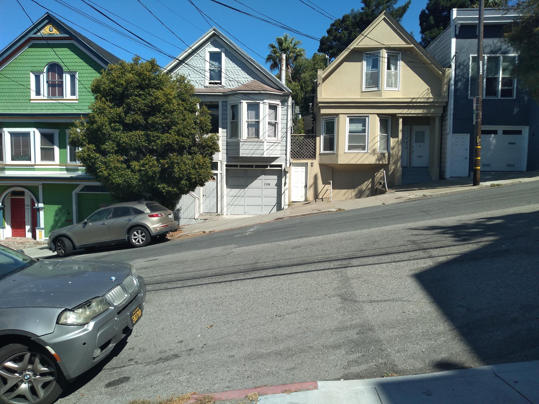 Hill, with a considerable gradient